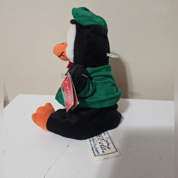 Vintage Coca-Cola beanbag plush Penguin NWT - Picture 5 of 10
